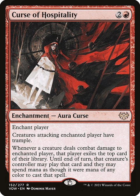 Curse of Hospitality | Inglés | NM | VOW