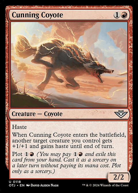 Cunning Coyote (foil) | Inglés | NM | OTJ