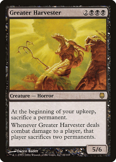 Greater Harvester | Español | VG | DST