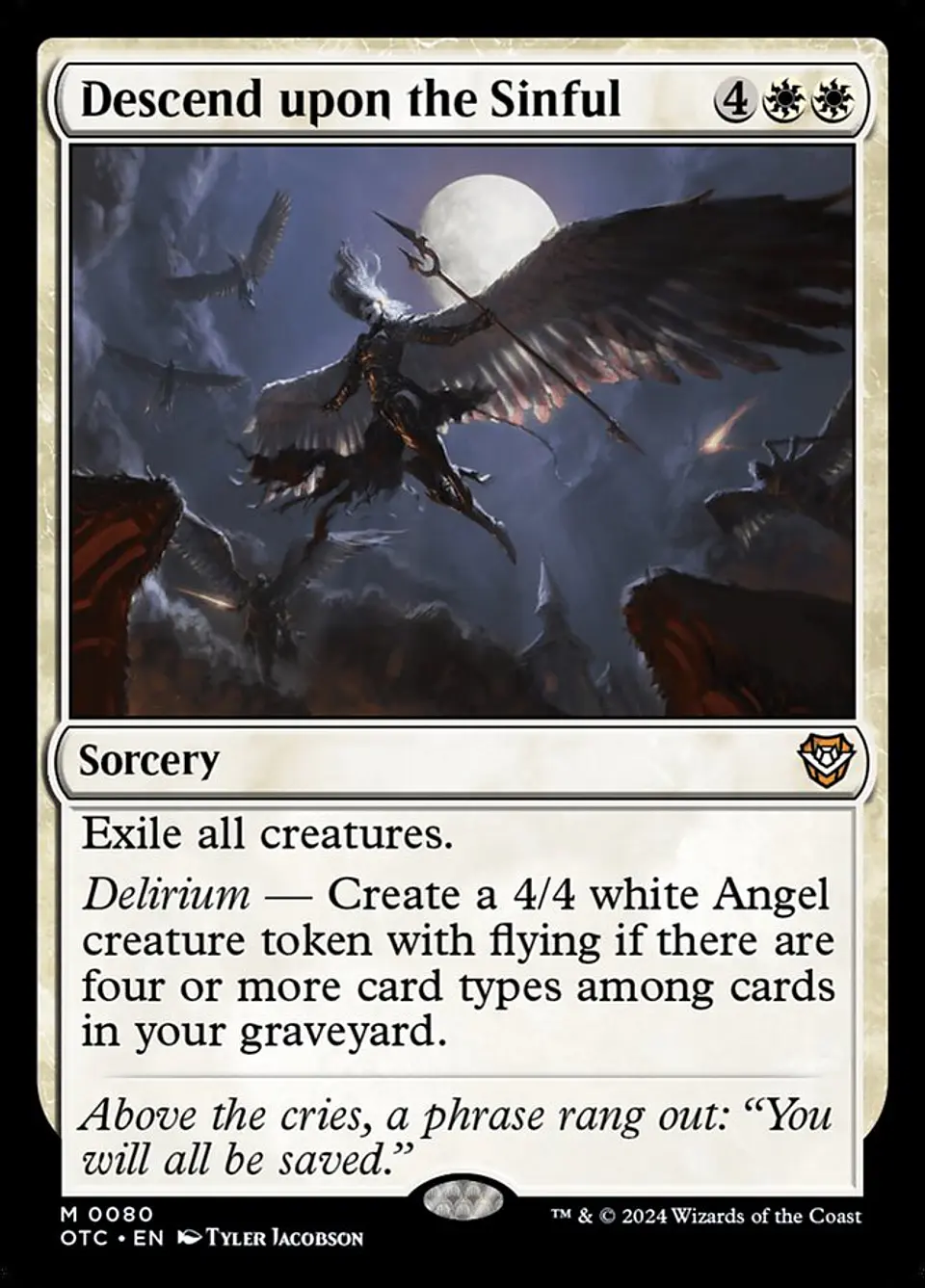 Descend upon the Sinful | Español | NM | OTC 1