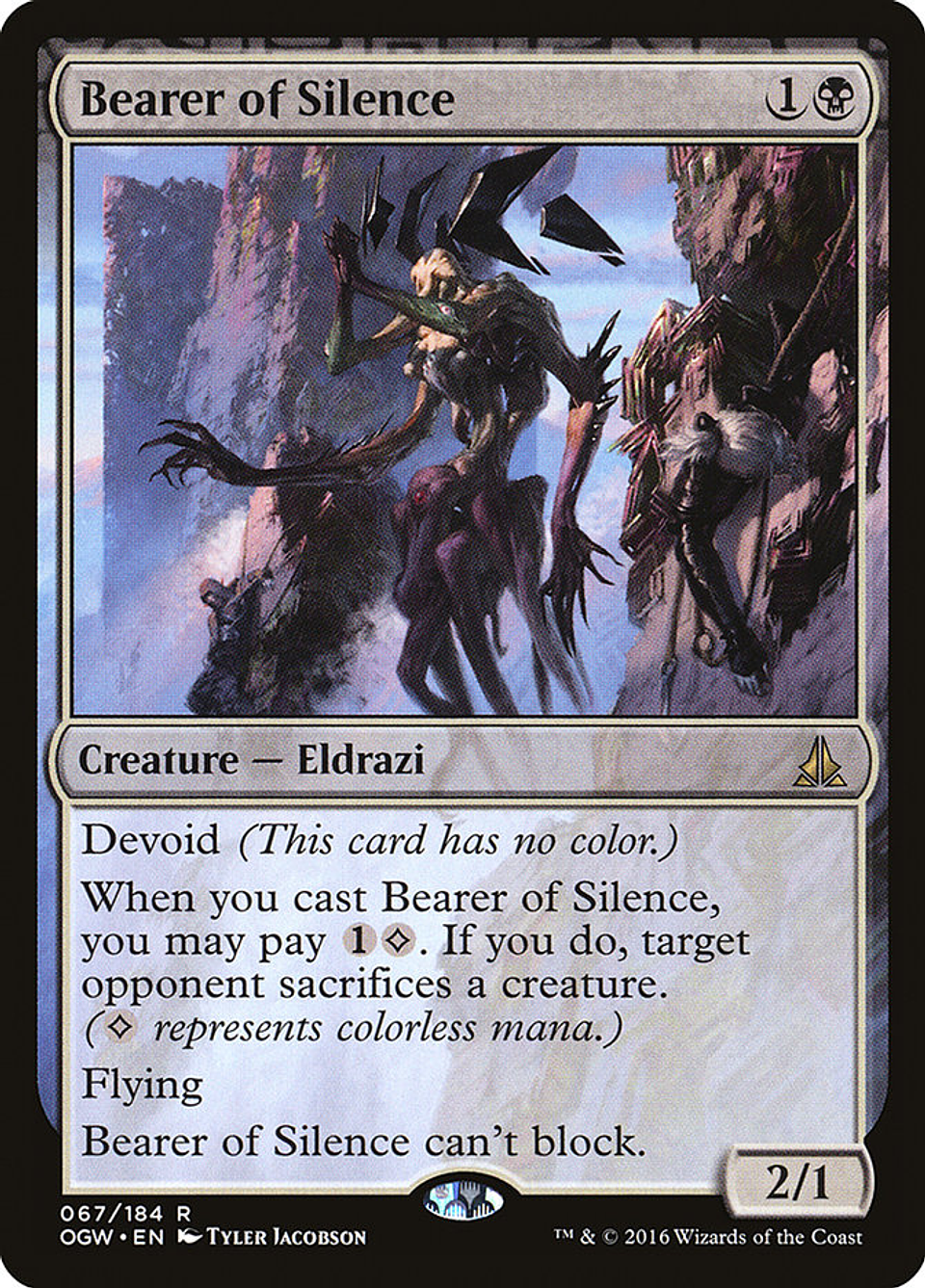 Bearer of Silence | Inglés | EX | OGW 1