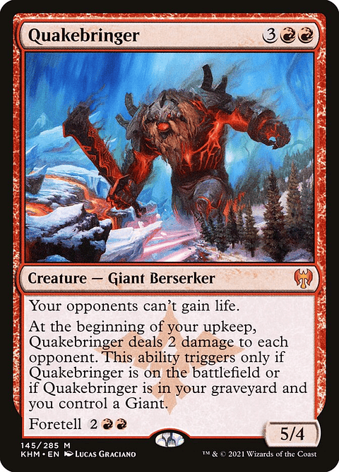 Quakebringer (foil) | Español | NM | KHM