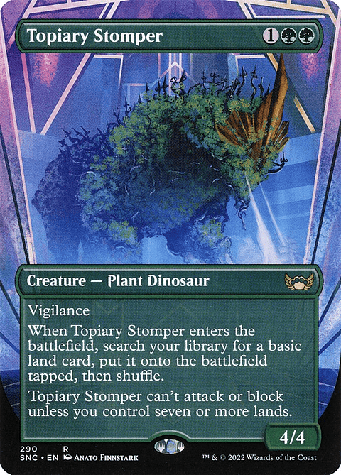 Topiary Stomper (Borderless foil) | Inglés | NM | SNC