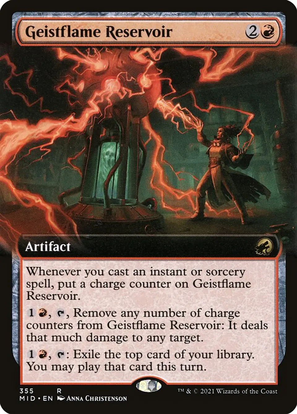 Geistflame Reservoir (Extended Art) | Inglés | EX | MID 1