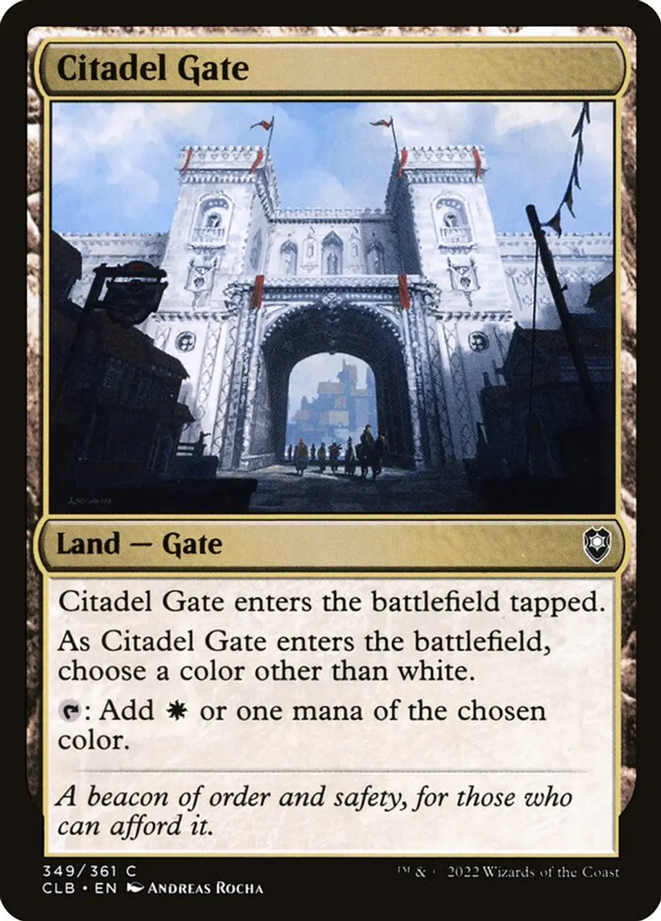 Citadel Gate | Inglés | NM | CLB 1