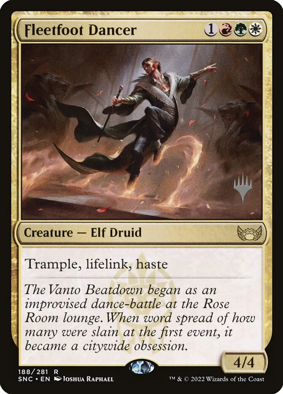 Fleetfoot Dancer | Español | NM | PSNC 1