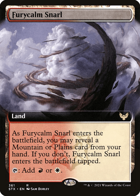 Furycalm Snarl (Extended Art foil) | Inglés | NM | STX