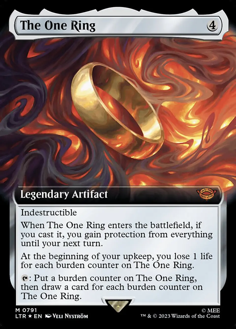 The One Ring (Extended Art surge foil) | Inglés | NM | LTR 1