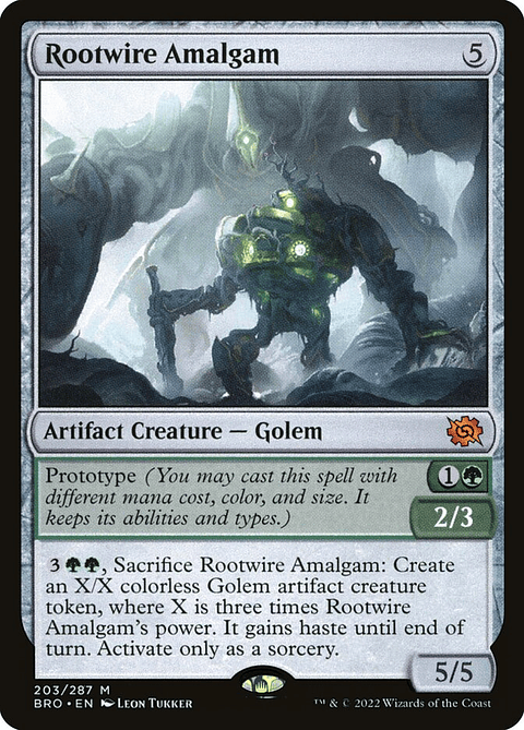Rootwire Amalgam (foil) | Español | NM | BRO
