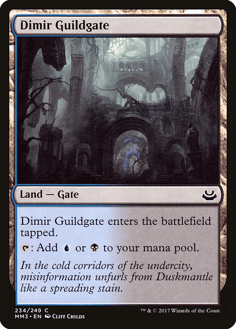 Dimir Guildgate | Inglés | NM | MM3