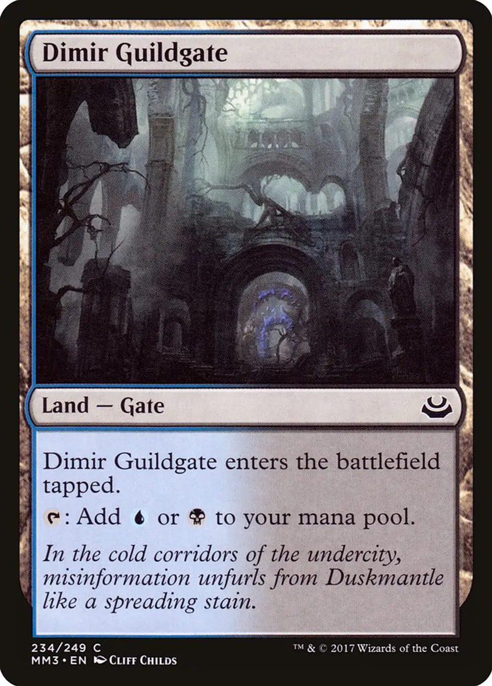 Dimir Guildgate | Inglés | NM | MM3 1