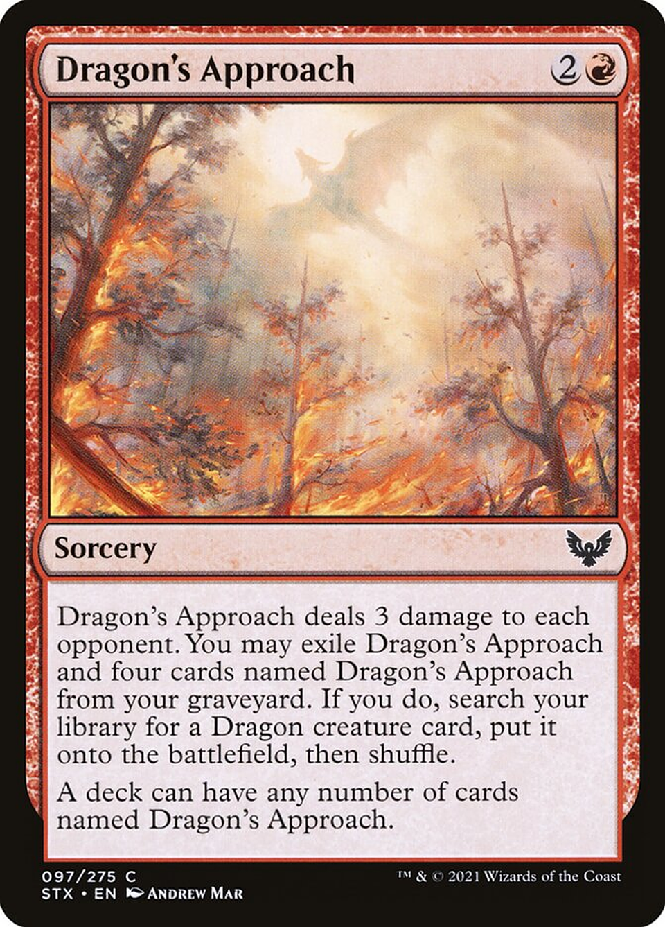 Dragon's Approach | Inglés | NM | STX 1