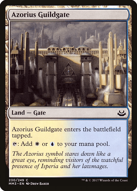 Azorius Guildgate | Inglés | NM | MM3