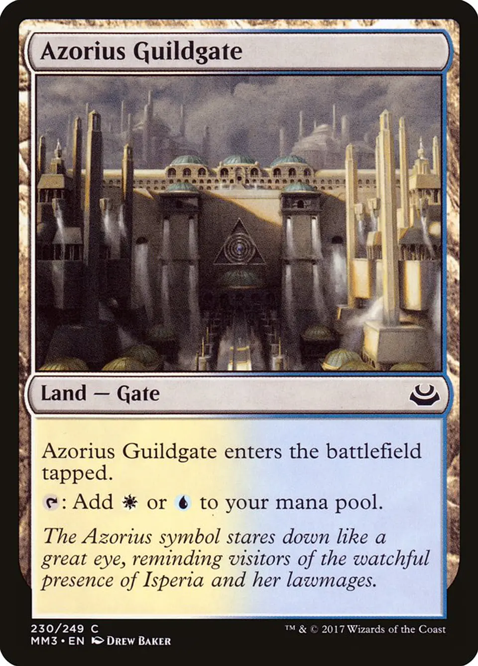 Azorius Guildgate | Inglés | NM | MM3 1