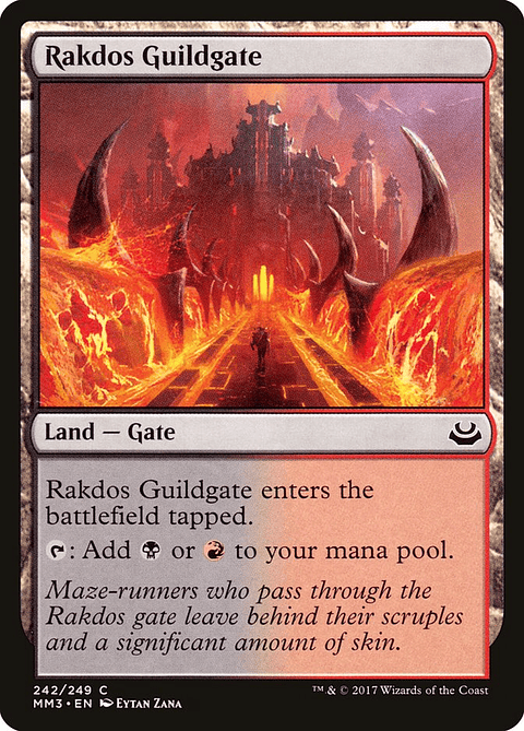 Rakdos Guildgate | Inglés | NM | MM3