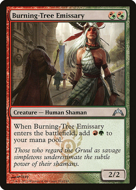 Burning-Tree Emissary | Inglés | EX | GTC