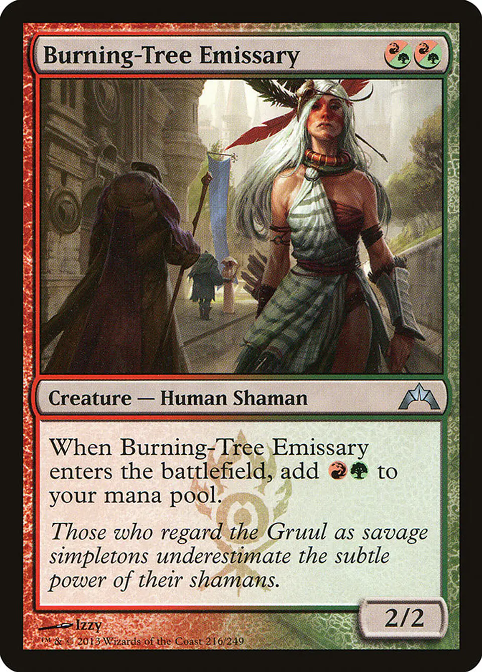 Burning-Tree Emissary | Inglés | EX | GTC 1