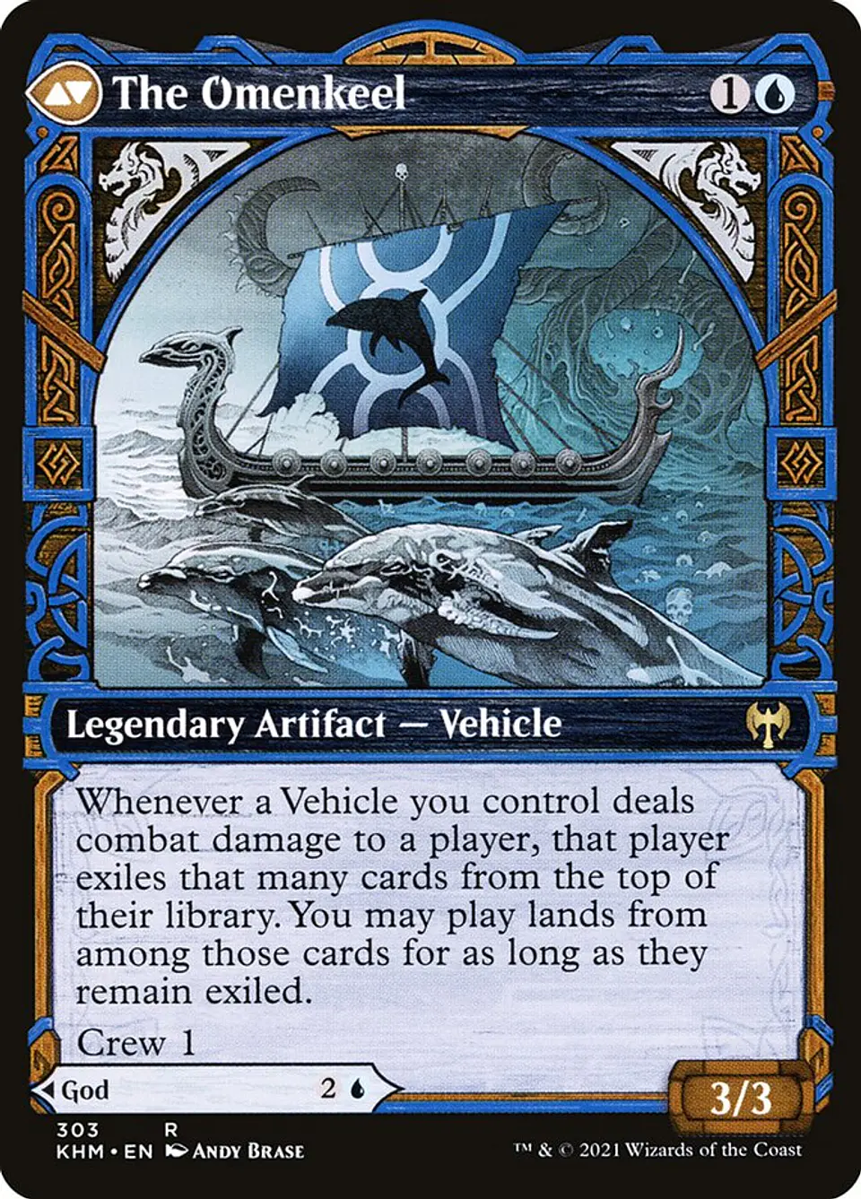 Cosima, God of the Voyage // The Omenkeel (Showcase) | Inglés | EX | KHM 2