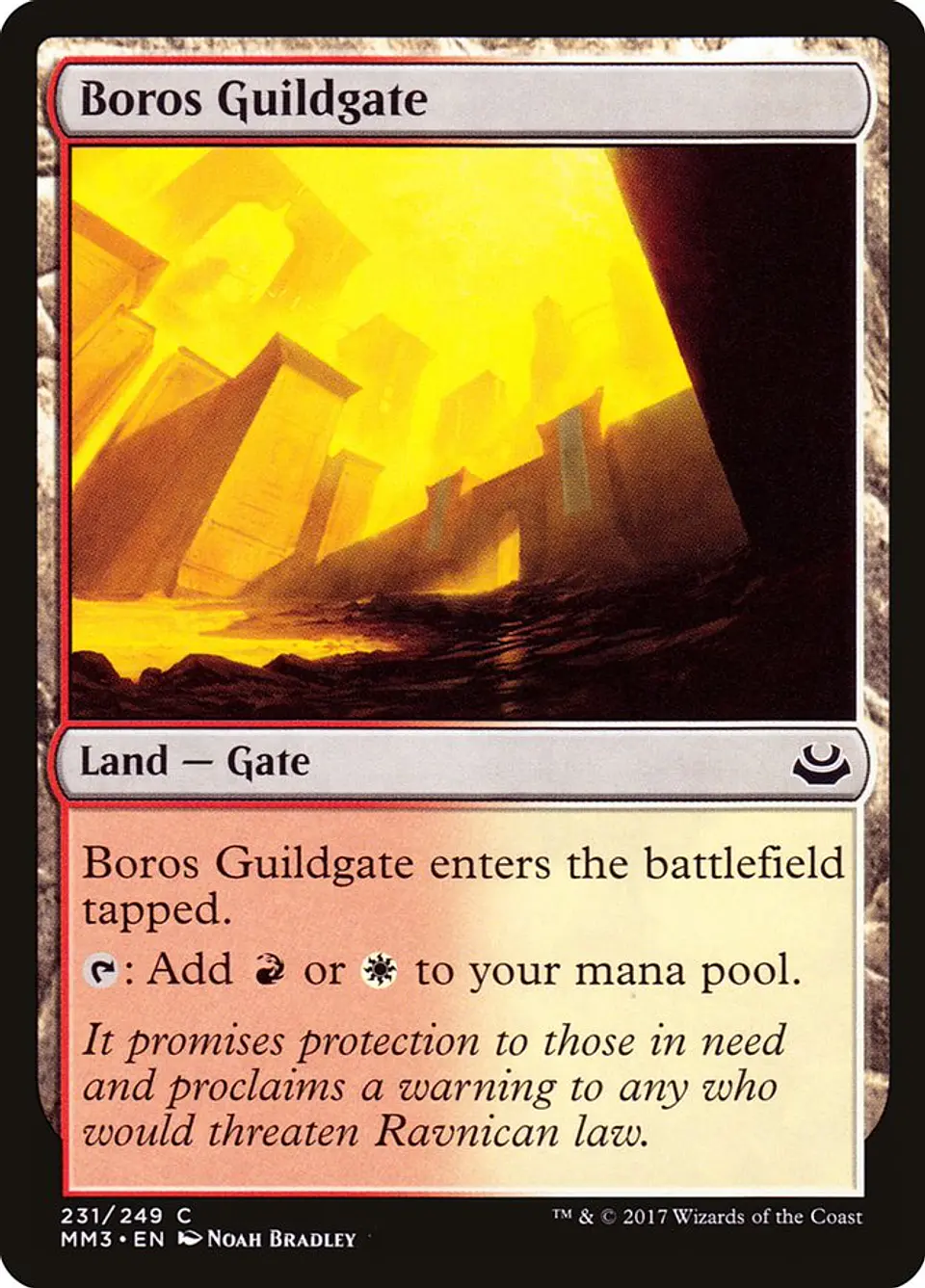 Boros Guildgate | Inglés | NM | MM3 1