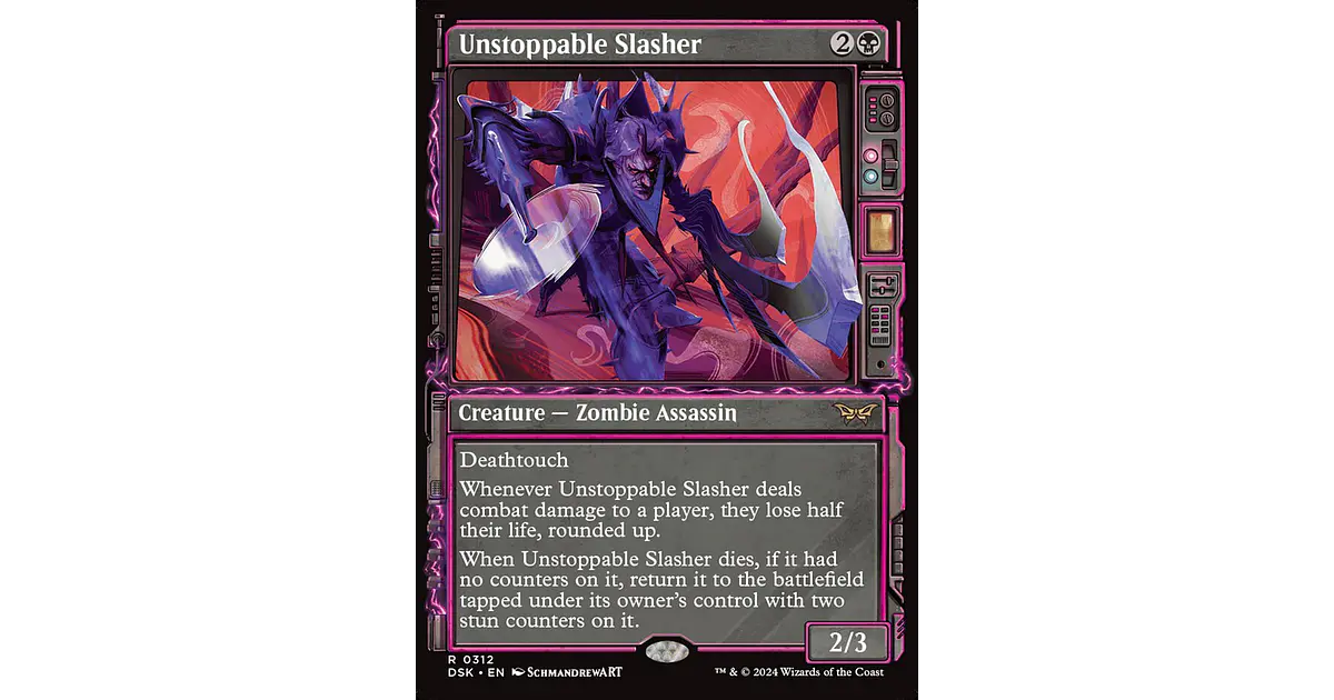 Unstoppable Slasher (Showcase foil) | Inglés | NM | DSK