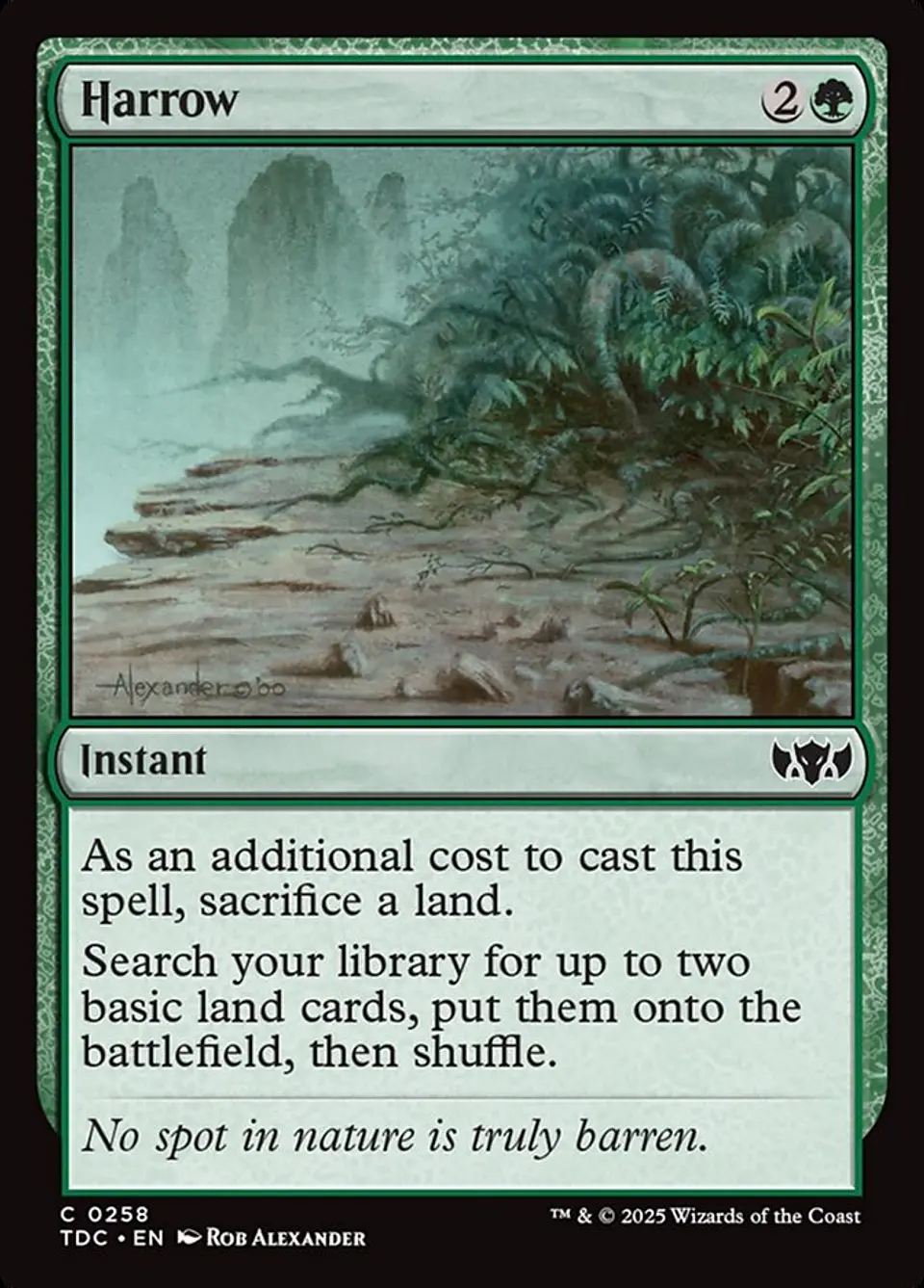 Harrow | Inglés | NM | TDC 1