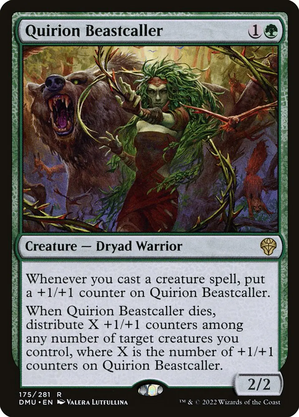 Quirion Beastcaller | Inglés | EX | DMU 1