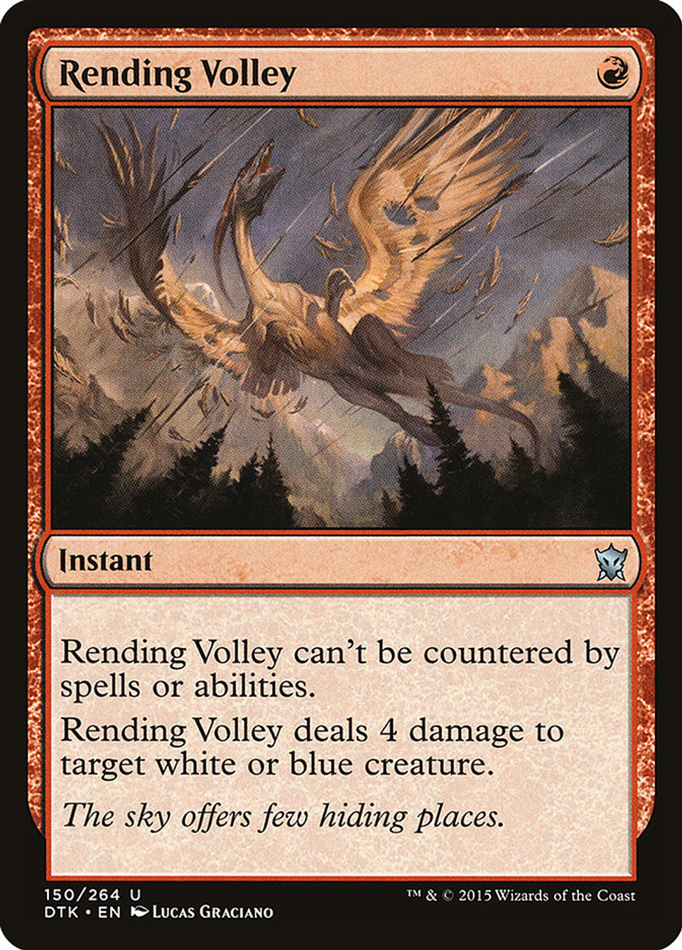 Rending Volley | Inglés | NM | DTK 1