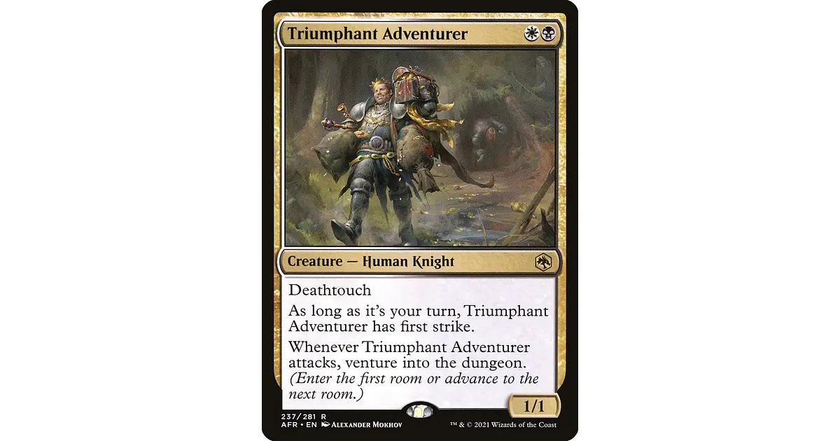 Triumphant Adventurer | Inglés | EX | AFR