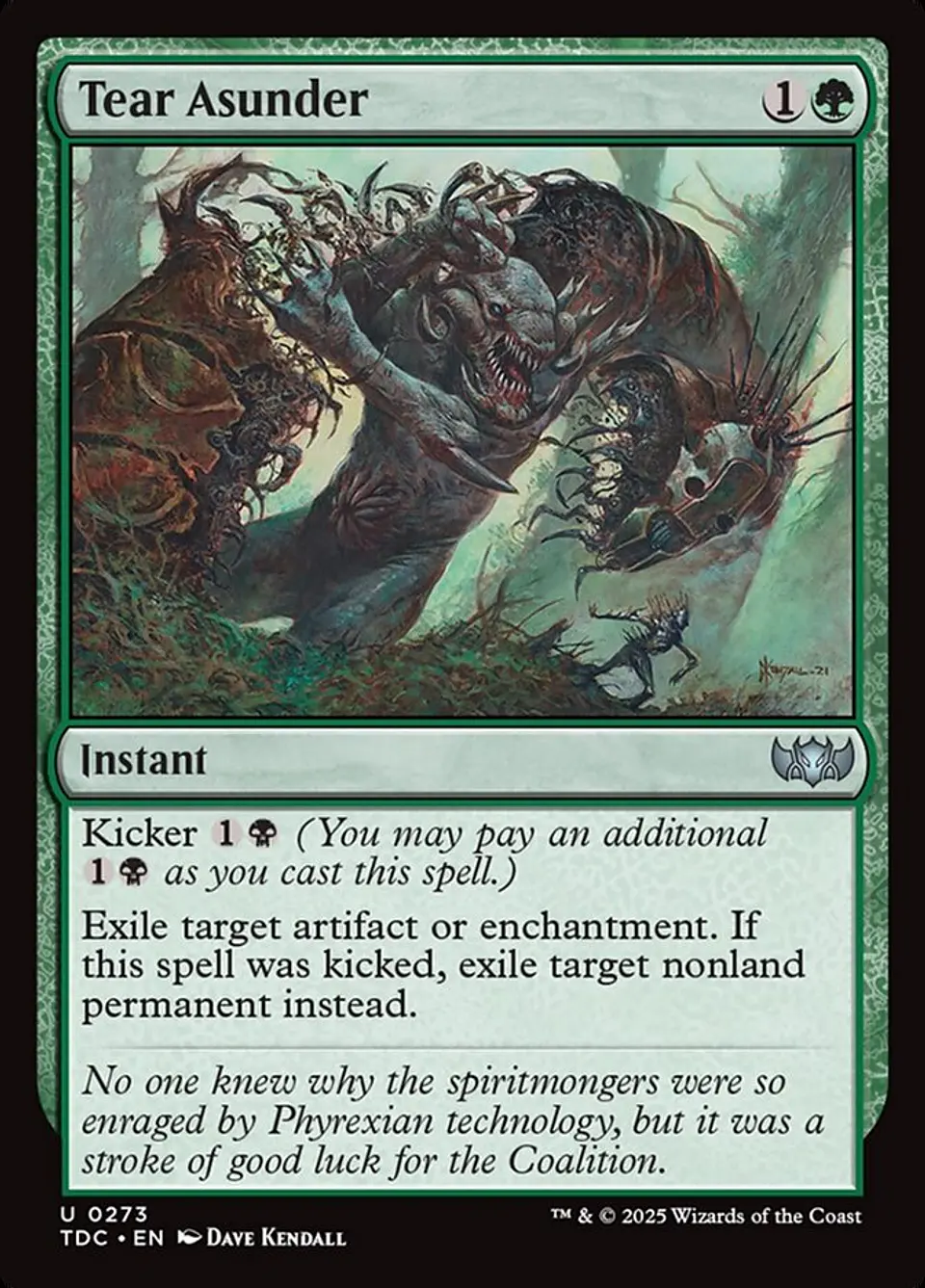 Tear Asunder | Inglés | NM | TDC 1