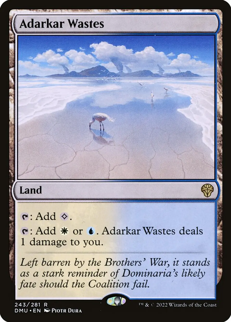 Adarkar Wastes | Japonés | NM | DMU 1