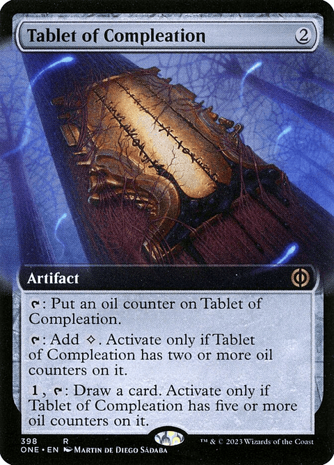 Tablet of Compleation (Extended Art) | Inglés | NM | ONE