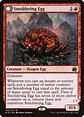 Smoldering Egg // Ashmouth Dragon (foil) | Inglés | NM | MID - Miniatura 1