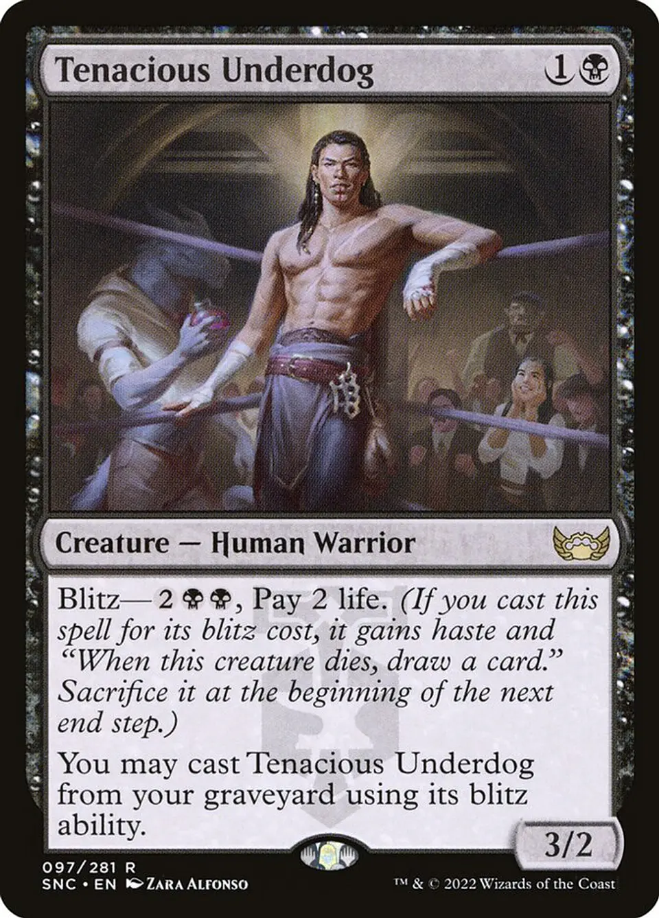 Tenacious Underdog | Japonés | NM | SNC 1