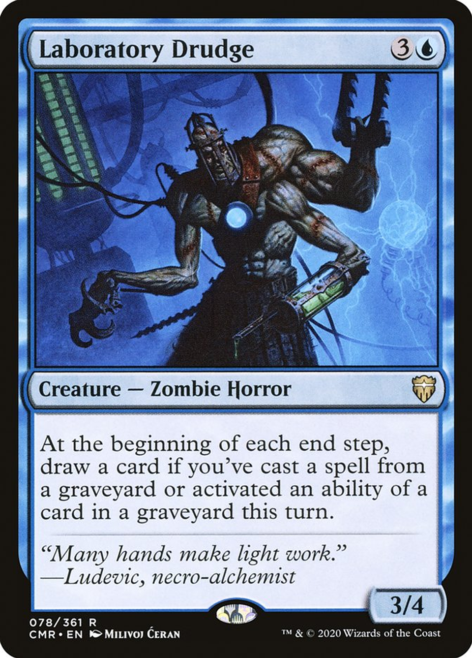 Laboratory Drudge | Inglés | NM | CMR 1