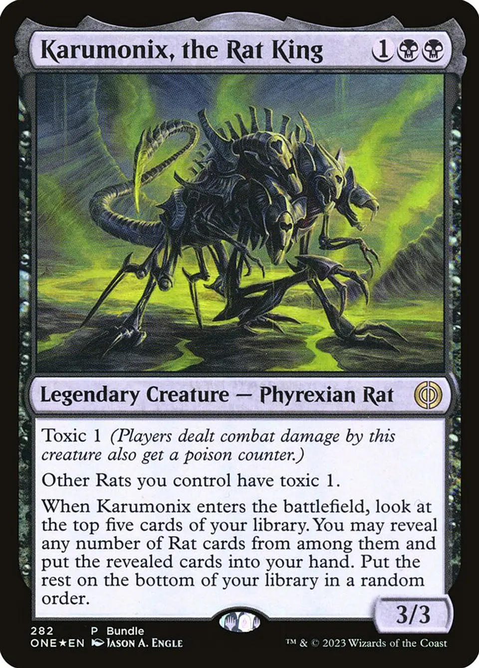 Karumonix, the Rat King (foil) | Inglés | NM | ONE 1
