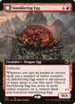 Smoldering Egg // Ashmouth Dragon (Extended Art foil) | Inglés | NM | MID - Miniatura 1