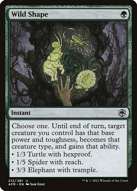Wild Shape | Inglés | NM | AFR