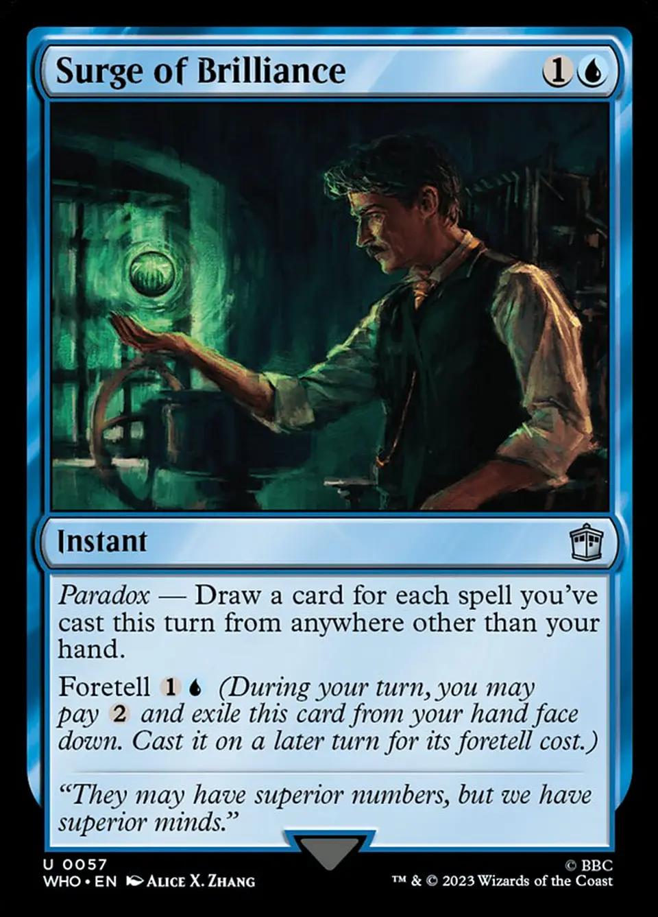 Surge of Brilliance (foil) | Inglés | NM | WHO 1