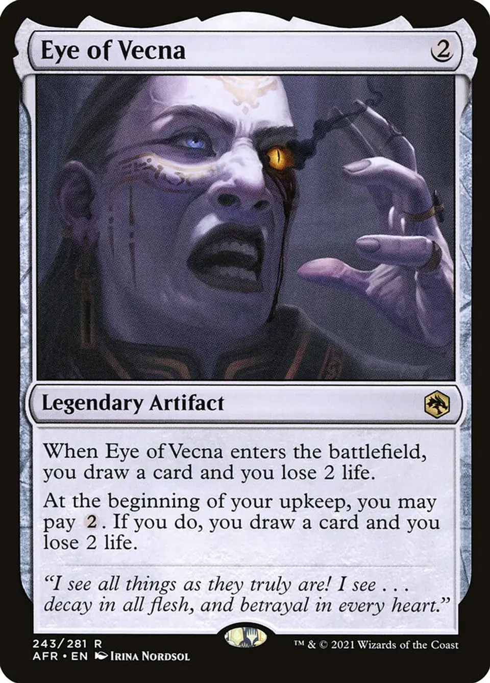 Eye of Vecna (foil) | Inglés | NM | AFR 1