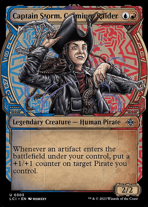 Captain Storm, Cosmium Raider (Showcase) | Inglés | NM | LCI