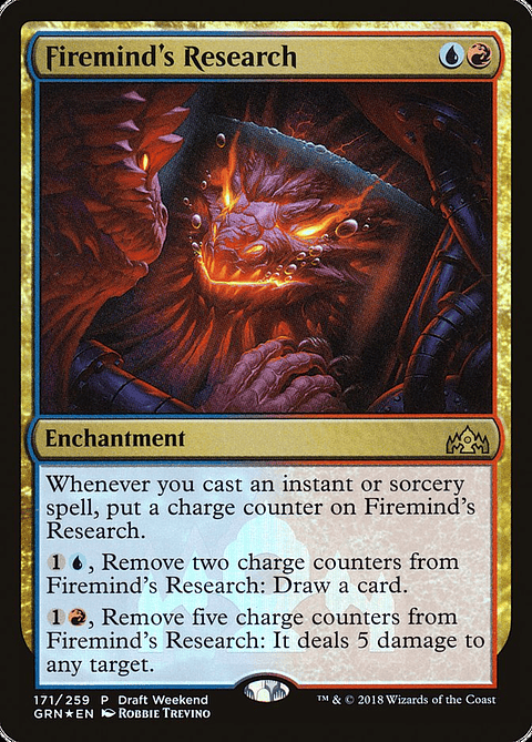 Firemind's Research (foil) | Español | NM | PGRN