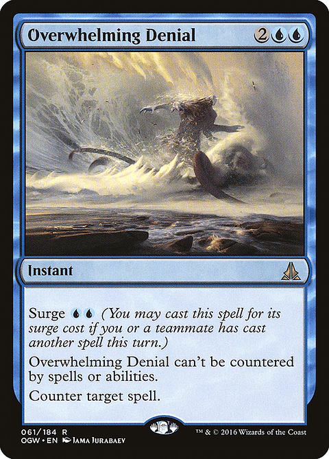 Overwhelming Denial | Inglés | NM | OGW