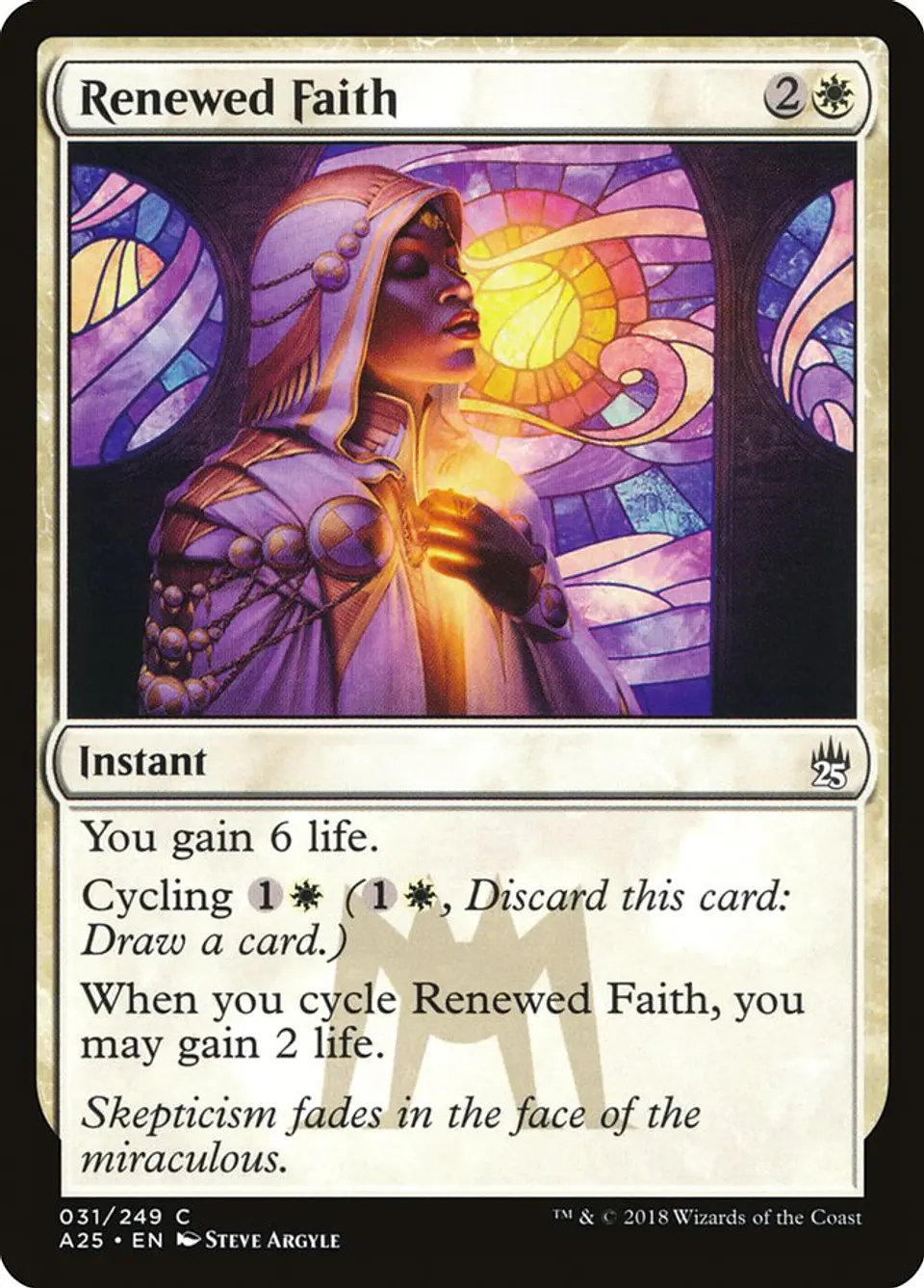 Renewed Faith (foil) | Inglés | EX | A25 1