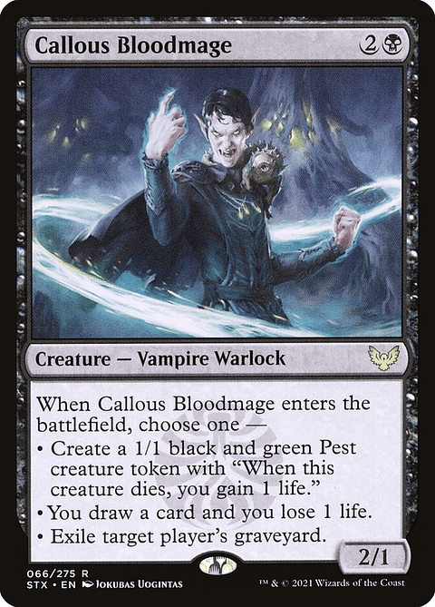 Callous Bloodmage | Inglés | EX | STX