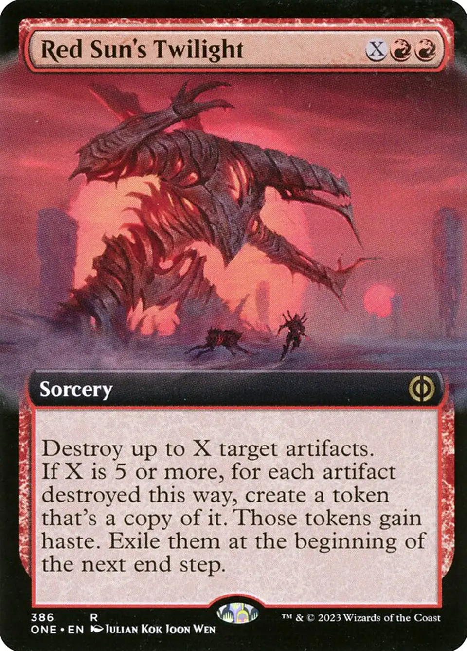 Red Sun's Twilight (Extended Art) | Inglés | NM | ONE 1