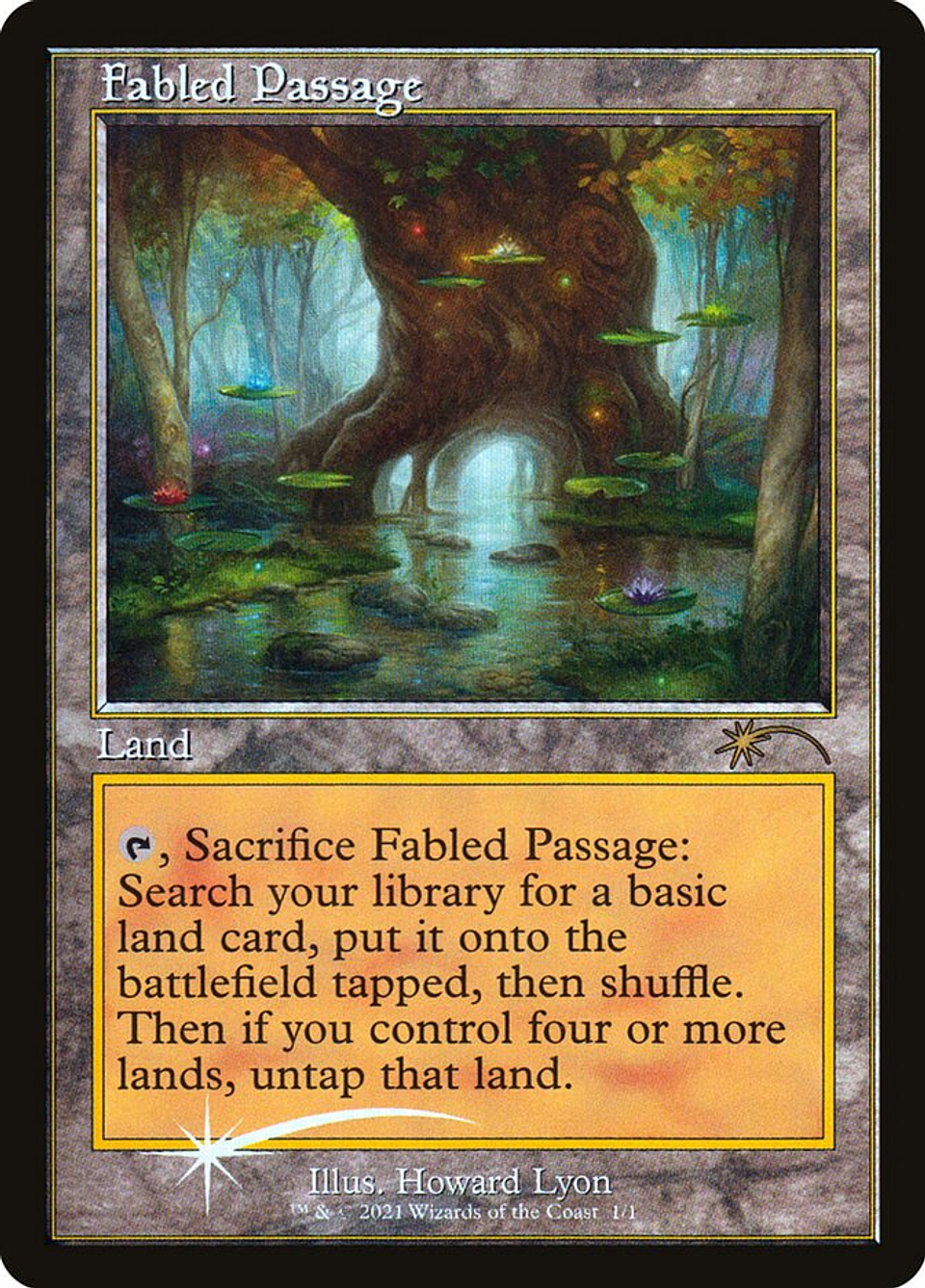Fabled Passage (Retro Frame foil) | Inglés | NM | PW21 1