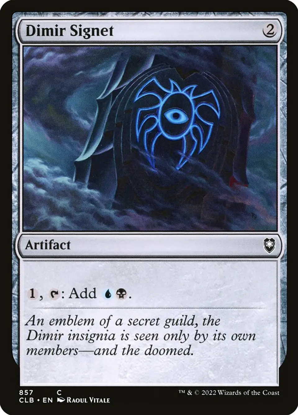 Dimir Signet | Inglés | NM | CLB 1