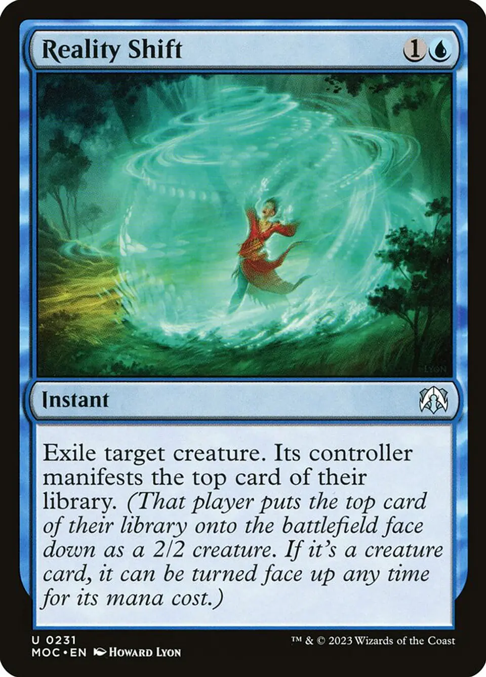 Reality Shift | Inglés | NM | MOC 1