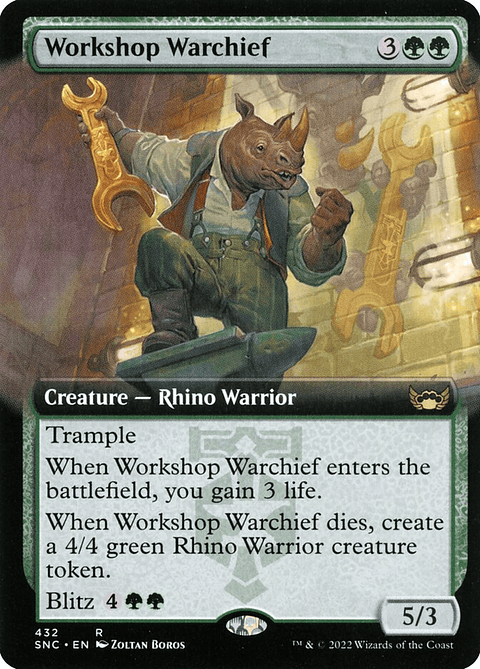 Workshop Warchief (Extended Art) | Inglés | EX | SNC