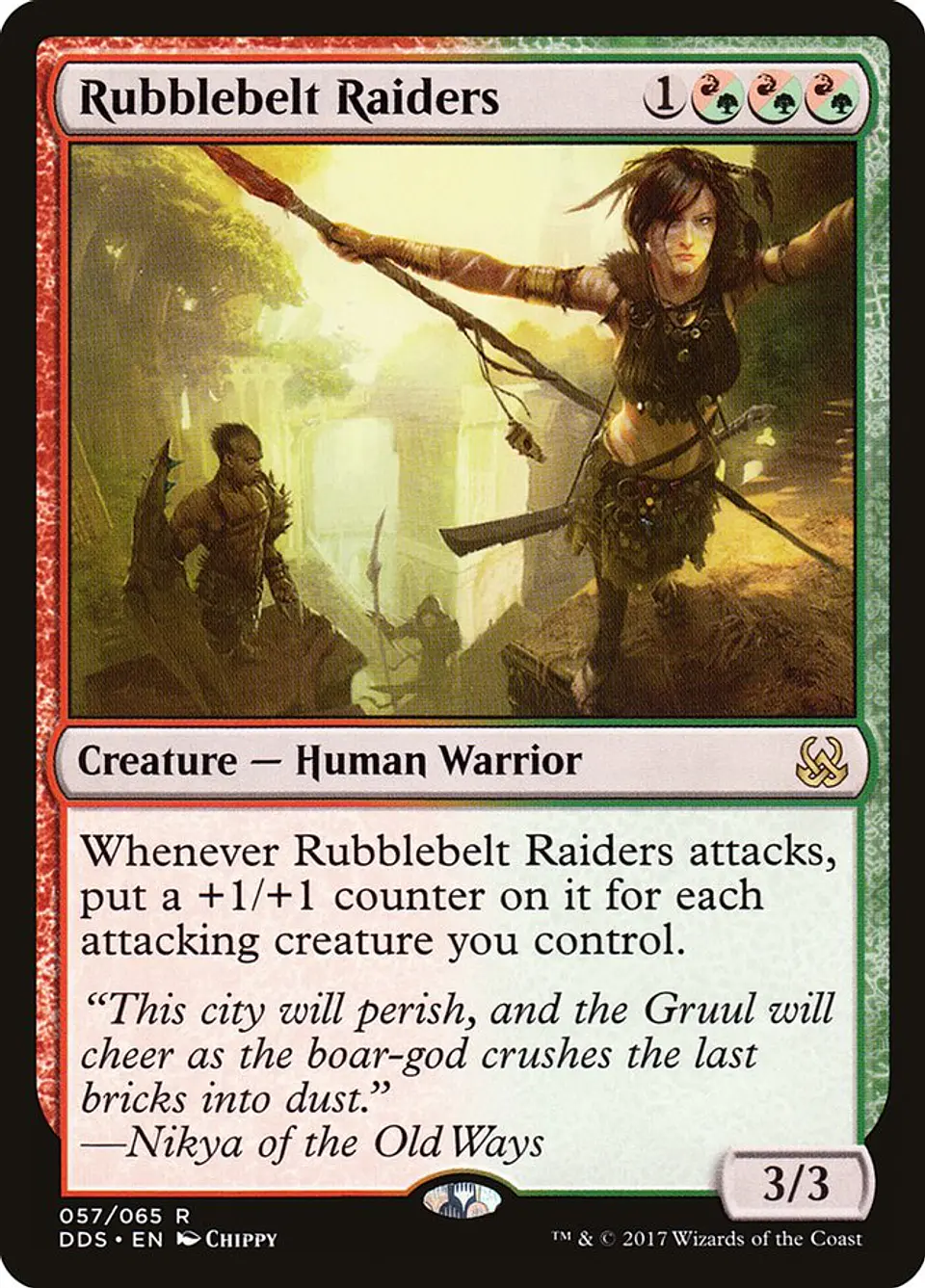 Rubblebelt Raiders | Inglés | EX | DDS 1